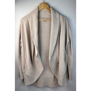 Barefoot Dreams Bamboo CozyChic Lite Circle Cardigan Sweater Size XL Black